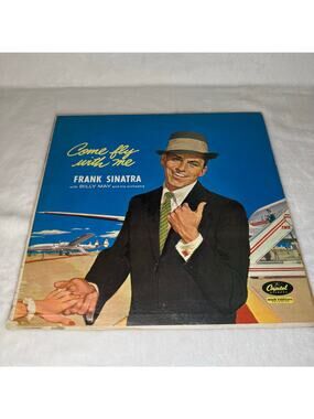Frank Sinatra Come Fly With Me with Billy May Vinyl Record Tested